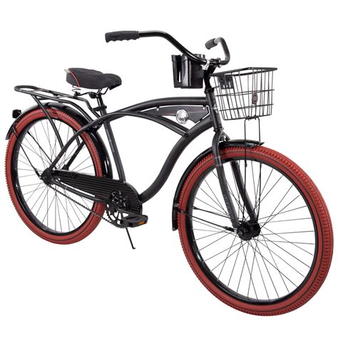 nel russo bike|Nel Lusso Men's Cruiser Bike, Black, 26.